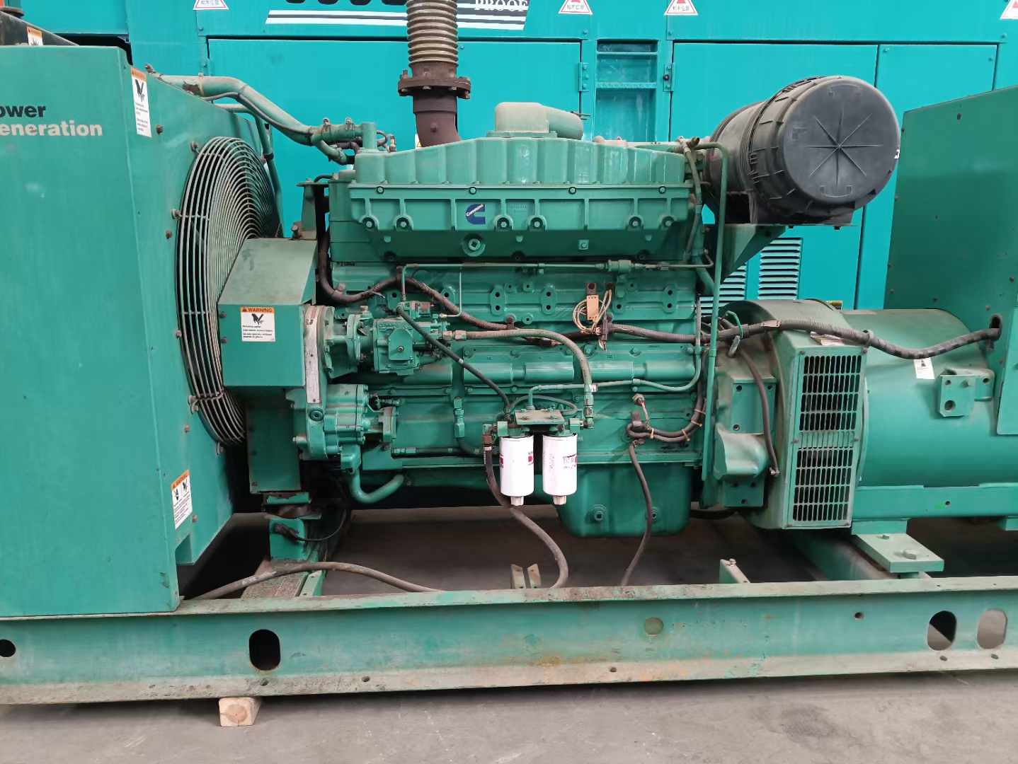 甘谷过载会对 600kW 柴油发电机组造成哪些损害?